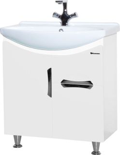 Тумба под раковину Bellezza Лагуна 65см белый 00000001381